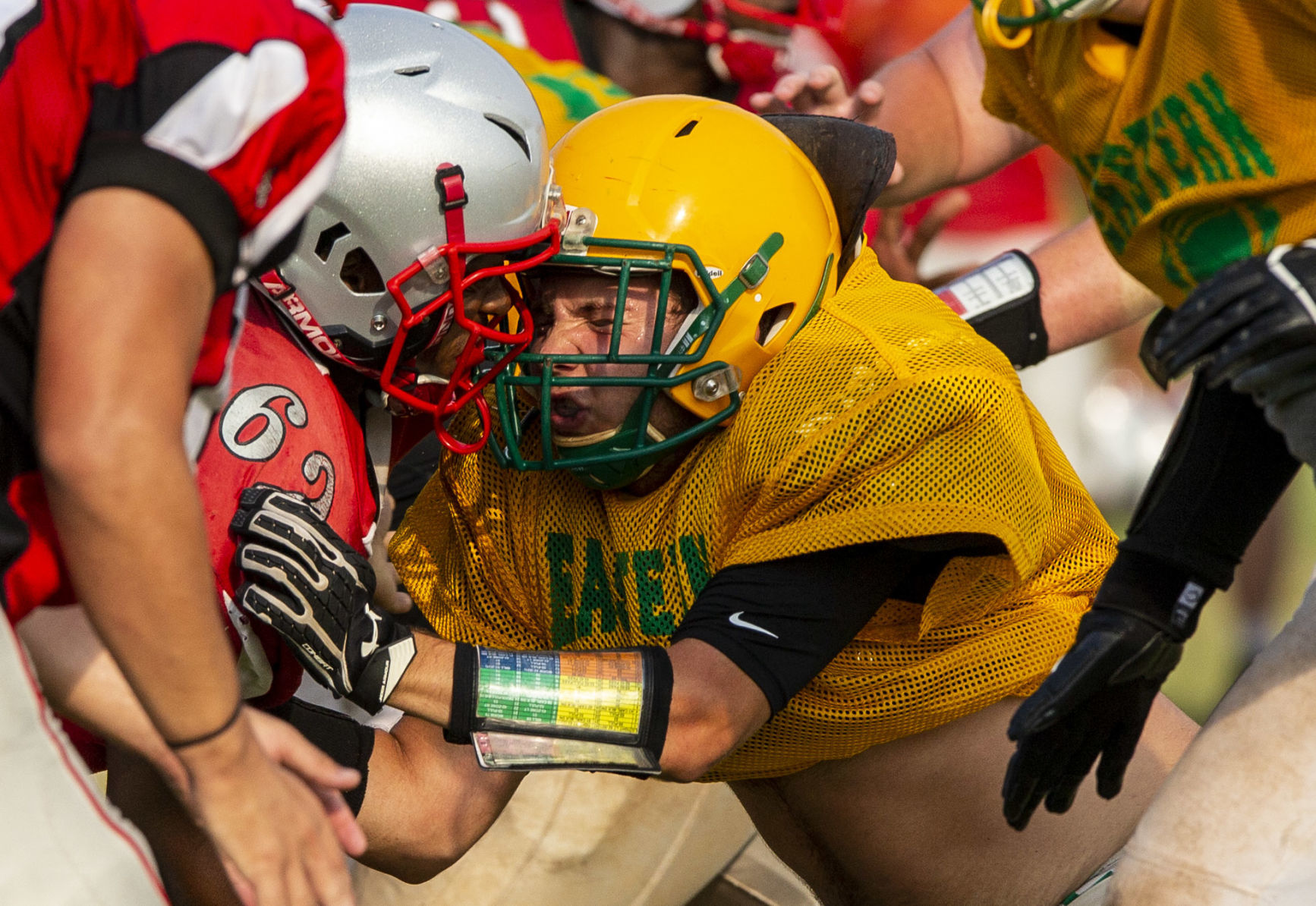 Eastern Alamance and Page scrimmage